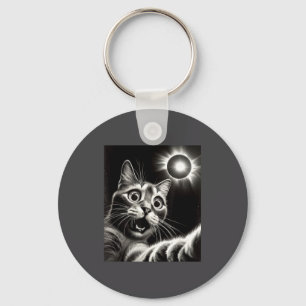 Porte-clés Chat Surpris Famille Solaire Assortie