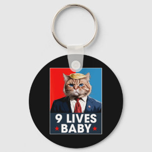 Porte-clés Chat Trump 9 Vit Bébé Drôle Vote Pour Trump Chats 