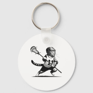 Porte-clés Chat vintage Lacrosse Kitten Lover Lacrosse