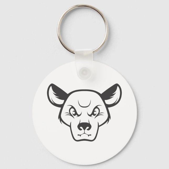 Porte-clés Chat Wild Fossa (Recto)