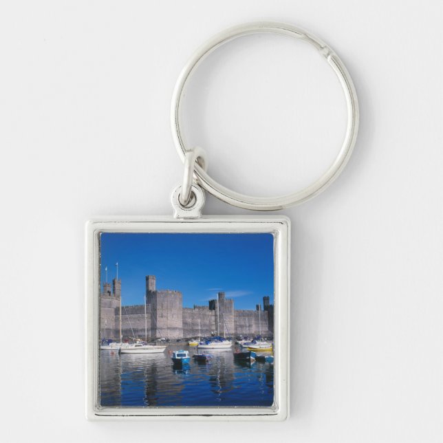 Porte-clés Château de Caernarfon, Gwynedd, Pays de Galles (Devant)