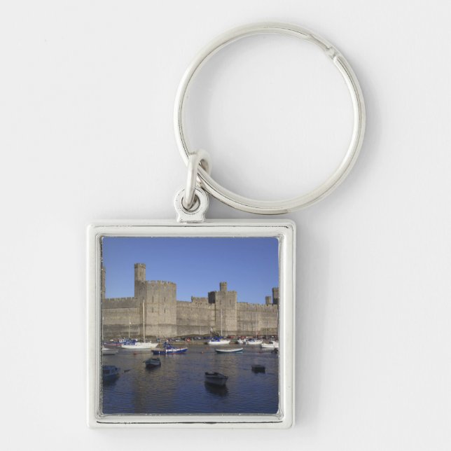 Porte-clés Château de Caernarfon, Gwynedd, Pays de Galles (RF (Devant)