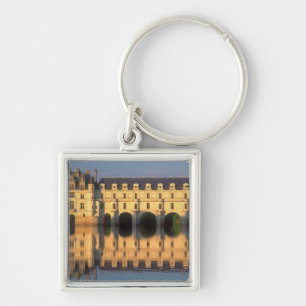 Porte-clés Château de Chenonceau, rivière Cher, Loir-et-Cher,