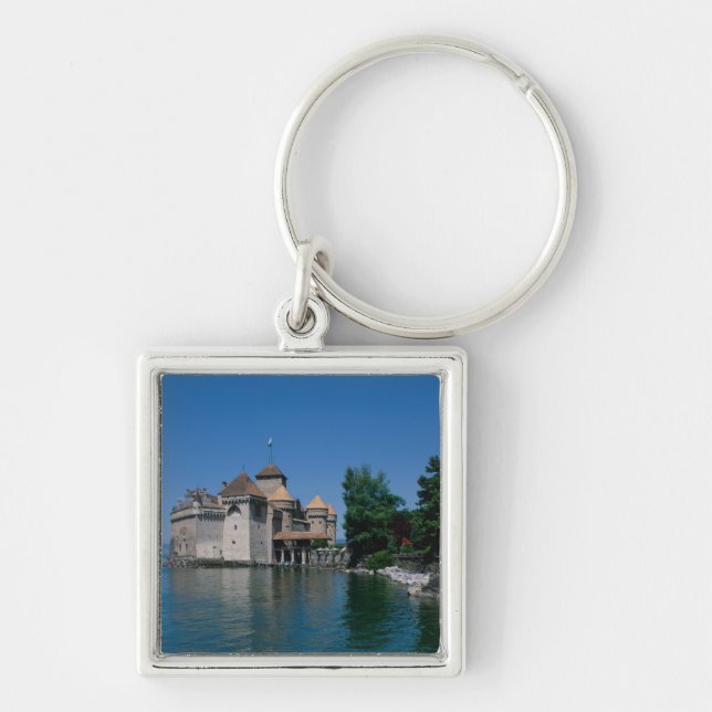 Porte-clés Château de Chillon, Lac Léman, Canton de Vaud, (Devant)