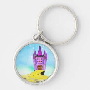Porte-clés Château de contes de fées