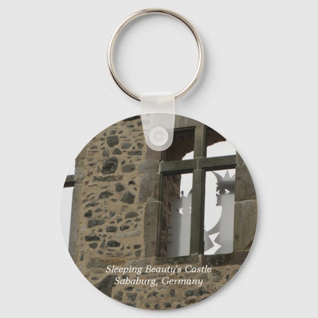 Porte-clés Château de la Belle au Bois Dormant (Recto)