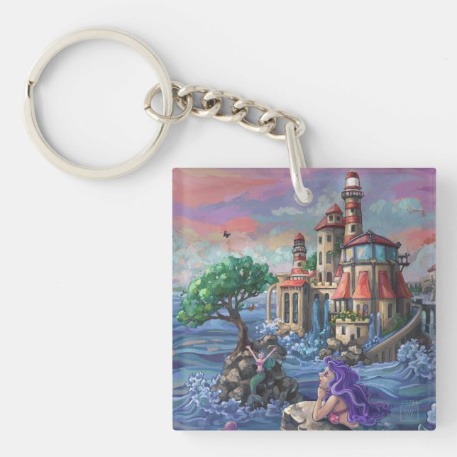 Porte-clés Château de la Sirène (Devant)