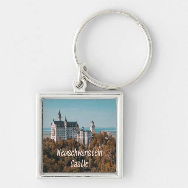 Porte-clés Château de Neuschwanstein Allemagne (Devant)