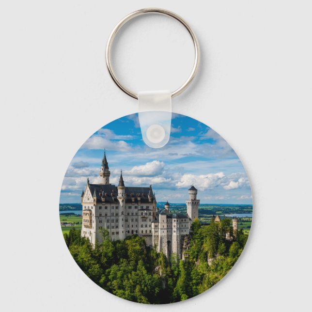 Porte-clés Château de Neuschwanstein - Bavière - Allemagne (Recto)