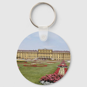 Porte-clés Château de Schonbrunn rose, Vienne, Autriche fleur