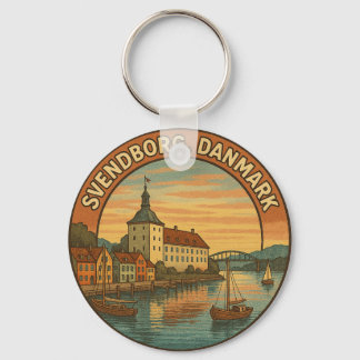 Porte-clés Château de Svendborg Danemark