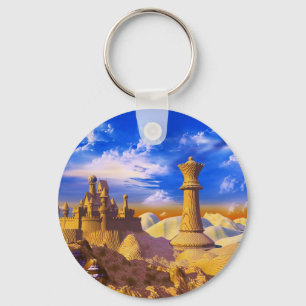 Porte-clés Château d'échecs