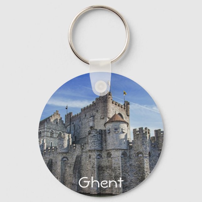 Porte-clés Château des Comtes de Gand (Recto)