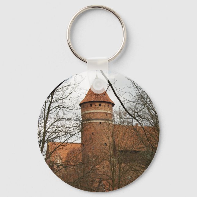 Porte-clés Château gothique médiéval d'Olsztyn - porte - clé (Recto)
