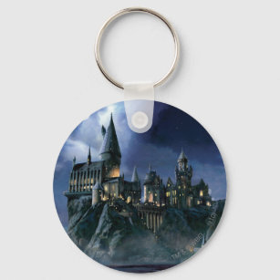 Porte-clés Château Harry Potter   Hogwares à lune