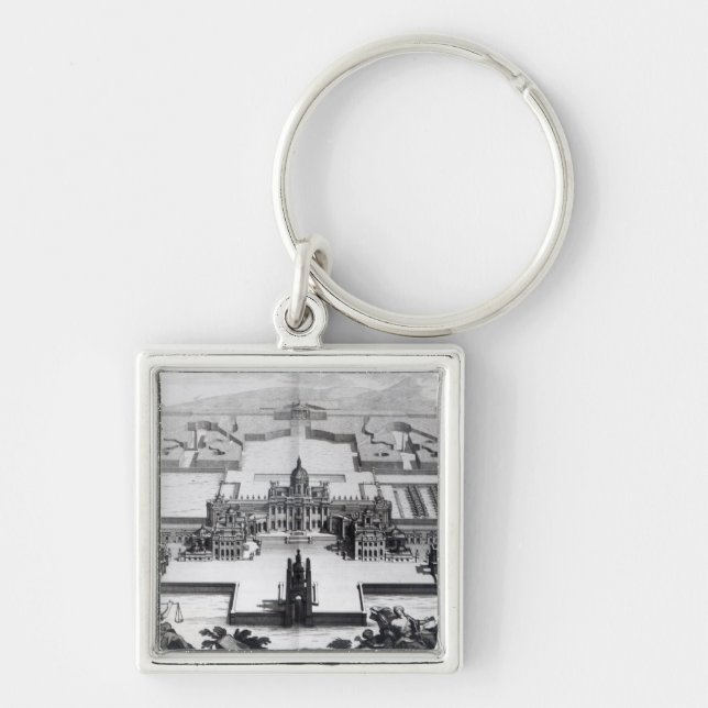 Porte-clés Château Howard, de 'Vitruvius Britannicus (Devant)