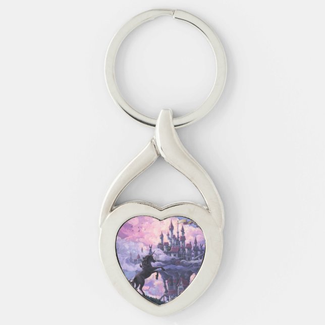 Porte-clés Château Licorne (Devant)