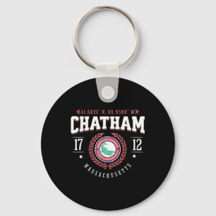Porte-clés Chatham Ma Cape Cod Souvenir Plage requin Nautique