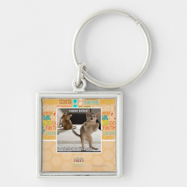 Porte-clés Chaton de Raptor (Devant)