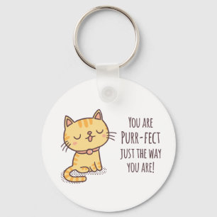 Porte-clés Chaton Parfait Tel Que Vous Êtes Kitten Chat