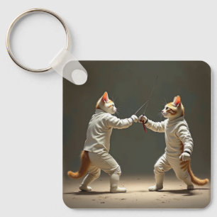 Porte-clés chatons sabre