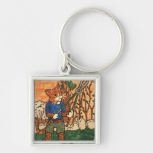 Porte-clés Chats de jardin
