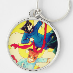 Porte-clés Chats de Noël Cherub