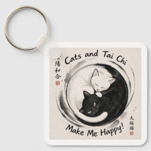 Porte-clés Chats et Tai Chi