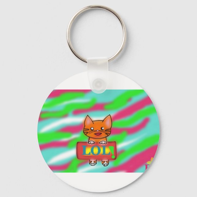 Porte-clés Chats guerriers (Recto)