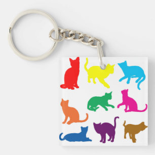 Porte-clés Chats LGBT