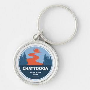Porte-clés Chattooga Wild Et Rivière Pittoresque