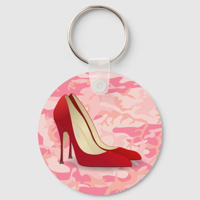 Porte-clés chaussures à talon rouge (Recto)