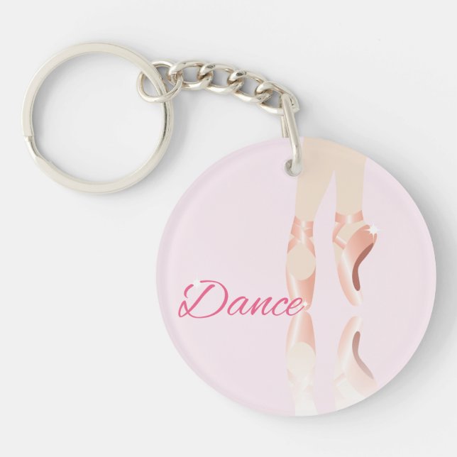 Porte-clés Chaussures de ballet de danse (Devant)