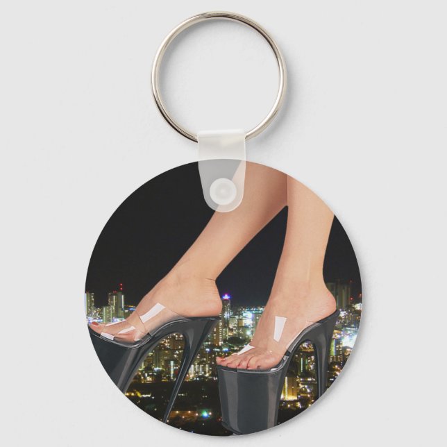 Porte-clés Chaussures de ville - Stiletto Art (Recto)