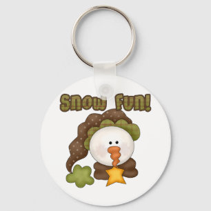 Porte-clés Chaussures et cadeaux One Fun de neige