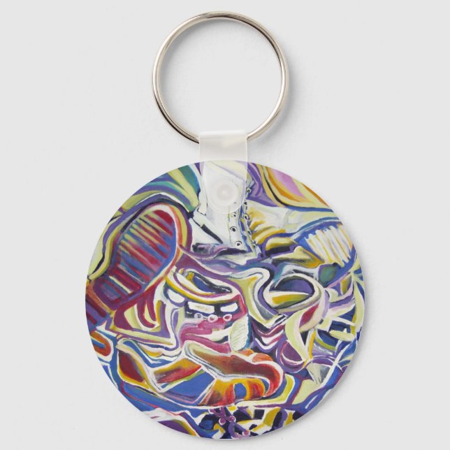 Porte-clés Chaussures simples (Recto)