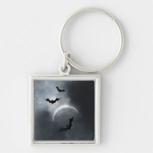 Porte-clés Chauve-Chauve-Halloween éffrayante À Eclipse