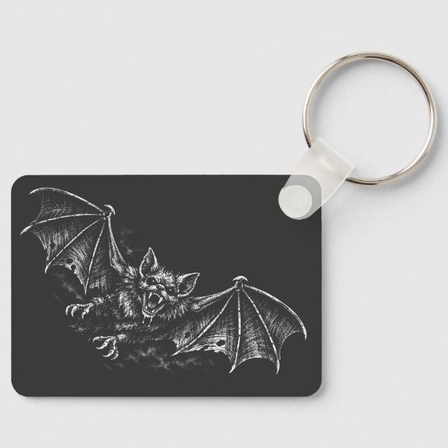 Porte-clés Chauve-souris plongeante - par BurnsInHell (Recto)