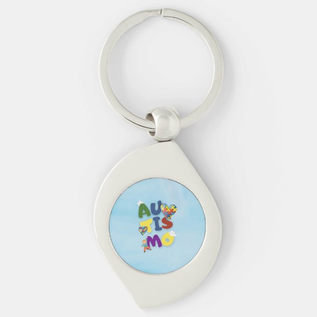 Porte-clés Chaveiro Autismo (Devant)