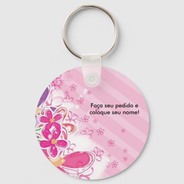 Porte-clés Chaveiro personalizado (Recto)