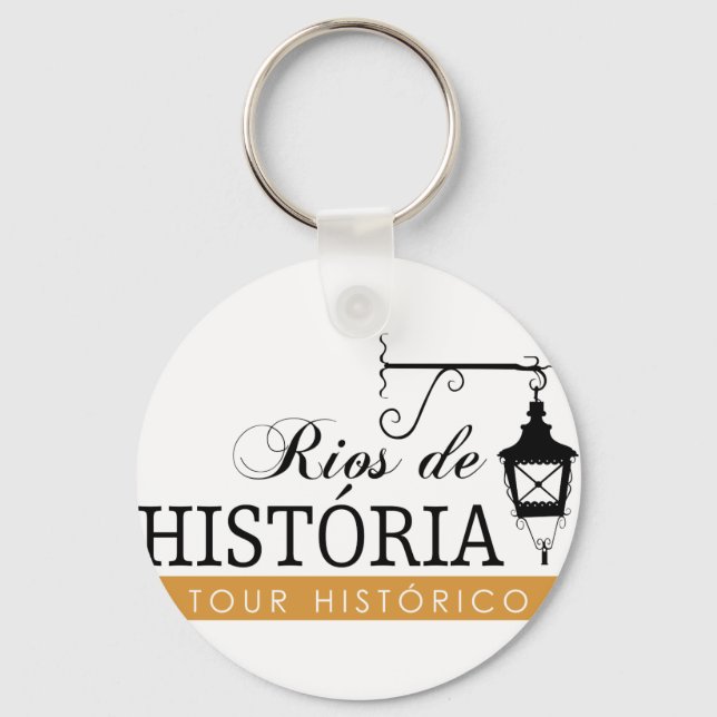 Porte-clés Chaveiro Rios de História (Recto)