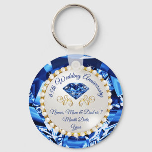 Porte-clés Cheap, 65th Wedding Anniversary Party Favors, 