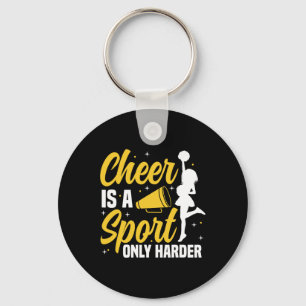 Porte-clés Cheer Cheerleading Cheer Est Un Sport Seulement Pl