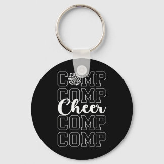 Porte-clés Cheer Comp Day Cheerleading Competition Day Cheerl