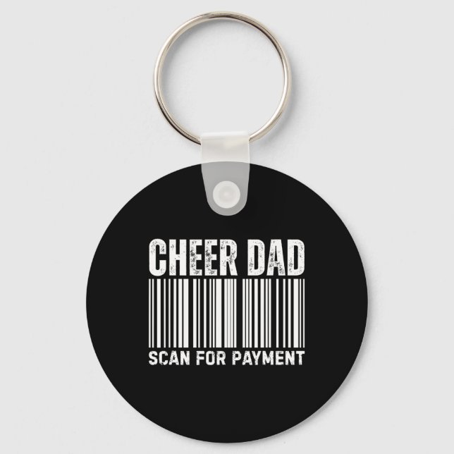 Porte-clés Cheer Dad Scan For Payment Cheerleading  (Recto)