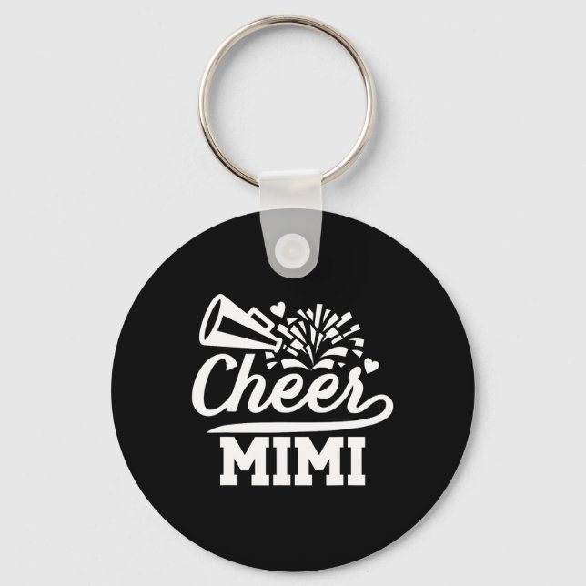 Porte-clés Cheer Mimi Grand-mère Mimi d'une meneuse de claque (Recto)
