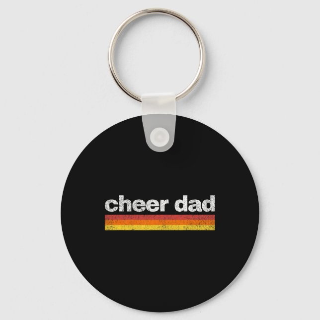 Porte-clés Cheer Papa Animation Rétro  (Recto)