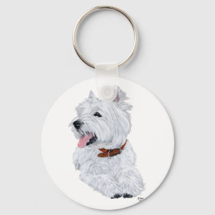 Porte-clés Cheerful West Highland White Terrier
