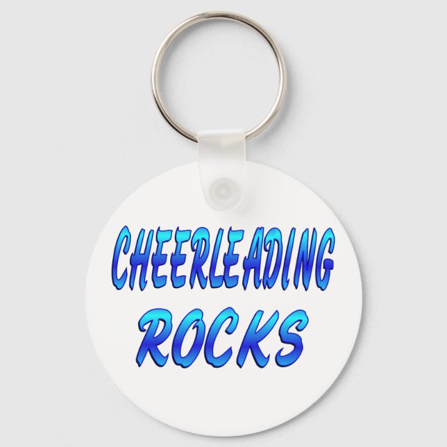 PORTE-CLÉS CHEERLEADLEADING ROCKS (Recto)
