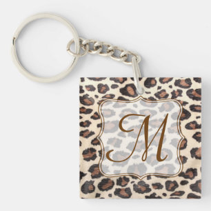 Porte-clés Cheetah Spot Poster de animal Wild Cat Safar Porte